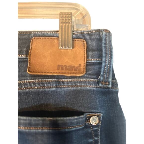 Mavi Blue Zach Straight Leg Cotton Blend Denim Jeans Men Sz 34x34 - Picture 10 of 12